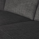 WOOOD AVELON U-SOFA ANTHRACITE MELANGE thumbnail