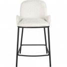 2stk. Whitney barstoler - lys beige. thumbnail