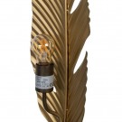 TABLE LAMP LEAVE GOLD-BLACK METAL 24 X 24 X 65 CM thumbnail