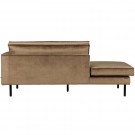 WOOOD RODEO DAYBED RIGHT VELVET TAUPE thumbnail
