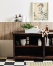 NORDAL - WOODIE DISPLAY CABINET, LIGHT BROWN STAIN FINISH thumbnail