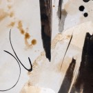 2stk, Abstrakt, håndmalt lerret 58x78 thumbnail