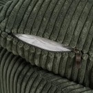 3 SEATER SOFA GREEN FABRIC ROOM 197 X 96 X 75 CM thumbnail