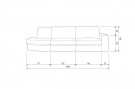 Vtwonen FAMILY 2,5-SEATER SOFA ROUNDED LEFT PINK thumbnail