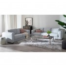 3 SEATER SOFA GREY 260 X 105 X 84 CM thumbnail