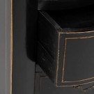 Kommode svart elmtre 110x50x90 thumbnail
