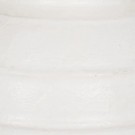 VASE WHITE FIBER CEMENT DECORATION 35 X 35 X 41 CM thumbnail