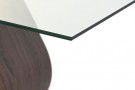 COFFEE TABLE GLASS MDF 120X60X45 TRANSPARENT thumbnail