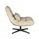 NOX SWIVEL ARMCHAIR Fusion beige. thumbnail