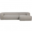 WOOOD BEAN CORNER SOFA RIGHT INCL. CUSHIONS LIGHT GREY thumbnail