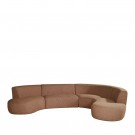 TRENDCOLLECTION FLORENCE U SOFA CORAL BOUCLE thumbnail