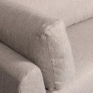 Vtwonen COUPLE DINING BENCH CORNER ELEMENT RIGHT NATURAL thumbnail
