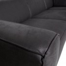 WOOOD STATEMENT XL 4-SEATER 372 CM SUEDINE BLACK thumbnail