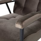 WOOOD SCOTT VELVET ARMCHAIR - WARM GREEN/GRAY GREEN thumbnail