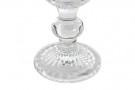  6 GLASS 6X6X18,5 160ML GRATED TRANSPARENT thumbnail