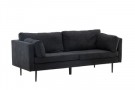 Boom 3-seter sofa svart thumbnail