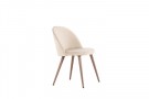 Velvet 2pk spisestol beige thumbnail