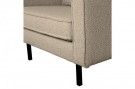 WOOOD RODEO ARMCHAIR BOUCLÉ BEIGE thumbnail