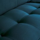 WOOOD RODEO CLASSIC SOFA 3-SEATER VELVET BLUE thumbnail