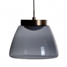 Taklampe svart-gull metall 30x30x24 thumbnail