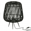 WOOOD Moza bordlampe bambus sort thumbnail