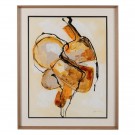 2stk, Abstrakt, håndmalt 80x100 thumbnail