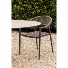 Elk spisebord aluminium understell med hpl topp sand 100x220cm thumbnail