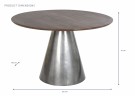 MESA COMEDOR  120 cm spisebord - Mango / stål thumbnail