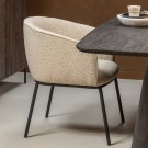 WOOOD LEON DINING CHAIR NATURAL MELANGE thumbnail
