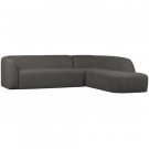 BePureHome SLOPING CORNER SOFA RIGHT GREY/BLACK MELANGE thumbnail