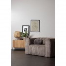 WOOD BEAN ARMCHAIR IN WIDE CORD VELVET - COLOR: TERRAZZO thumbnail