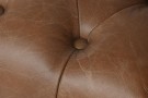 COUCH LEATHER STEEL 211X82X61 CAPITONE thumbnail