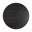 DINING TABLE BLACK-BROWN METAL-CERAMIC 120 X 120 X 75 CM thumbnail