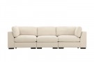 Salerno 3-seter sofa beige thumbnail