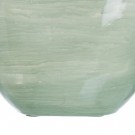 Dekorativ flaske i grønn-sølv glass 19x13x62 thumbnail