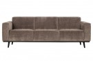 WOOOD STATEMENT 3-SEATER 230 CM FLAT RIB TAUPE thumbnail