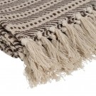 2 pledd i pk. PLAID BEIGE COTTON  125 X 150 CM thumbnail