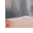 Abstrakt, håndmalt lerret 120x120 thumbnail