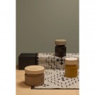 WOOOD OMARI RUG WOOL/JUTE NATURAL/BLACK 160x230CM thumbnail