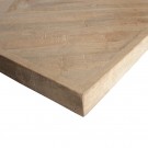 WOOOD Tablo table top mango herringbone 180x90 thumbnail