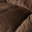 WOOOD YARO SWIVEL ARMCHAIR WITH FOOTSTOOL - ESPRESSO thumbnail