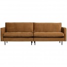 WOOOD RODEO CLASSIC SOFA 3-SEATER VELVET HONEY YELLOW thumbnail