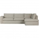 WOOOD FREDDIE CORNER SOFA RIGHT NATUREL thumbnail