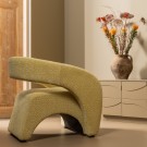 WOOOD RADIATE ARMCHAIR TEXTURED LIME thumbnail