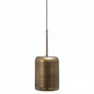WOOOD Safa hengende lampe vertikal metall glass sort messing thumbnail