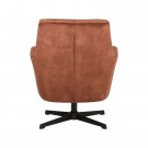 TOBY LOUNGE CHAIR RUST VELOUR thumbnail