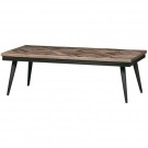 BePureHome RHOMBIC COFFEE TABLE WOOD/METAL 120x60CM thumbnail