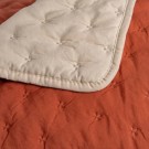 Sengeteppe vendbar beige-flis 180x260 thumbnail