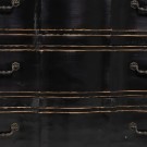 Kommode svart elmtre 110x50x90 thumbnail