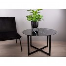 Namsen - Lenestol Svart velur 73.5x63x82.5 Velur, metall, 1stk- i pakke thumbnail